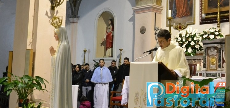 La Madonna di Fatima benedice la comunità di Santopadre - Diocesi di Sora Cassino Aquino Pontecorvo (Comunicati Stampa)
