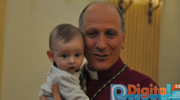 Natale con i poveri ed il vescovo a Cassino