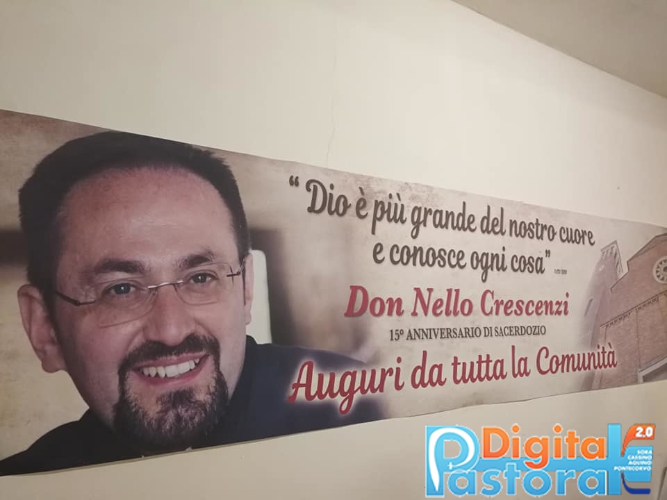 Don Nello Festeggia 15 Anni Di Sacerdozio Diocesi Sora Cassino Aquino Pontecorvo