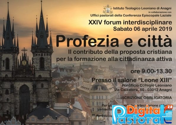 Locandina XXIV Forum Interdisciplinare Anangi
